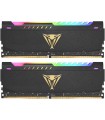 KIT MEMORIA RAM PATRIOT VIPER STEEL RGB DDR4 16GB (2 x 8GB) 3200MHz PATRIOT