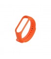 Pulsera Manilla Mi Band 5 / 4 / 3 Naranja Fluorecente