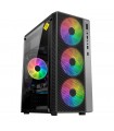 CHASIS JYR GAMER HONOR JX100 4 FAN RGB VIDRIO