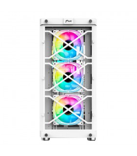 CHASIS JYR JX110 BLANCO ULTIMATE GAMER PRO 4 COOLERS ARGB