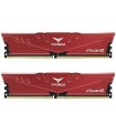 KIT RAM (2X8) 16GB DDR4 3200MHZ TEAMGROUP VULCANZ T-FORCE ROJA