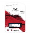 SSD M.2 NVME 250GB KINGSTON NV2 MODELO: SNV2S/250G