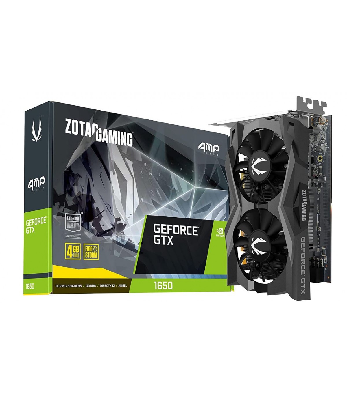 TARJETA VIDEO ZOTAC GAMING GEFORCE GTX 1650 4GB GDDR6