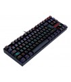 Teclado gamer Redragon Kumara K552 inglés US RAINBOW Red Switches