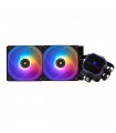 Thermalright Frozen Prism 240 Black ARGB Enfriador  para CPU con ventilador ARGB de 4.724 in LGA1700/1150/1151/1200/2011