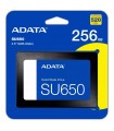 Disco Solido Ssd Adata 256gb Su650 520/450mbps